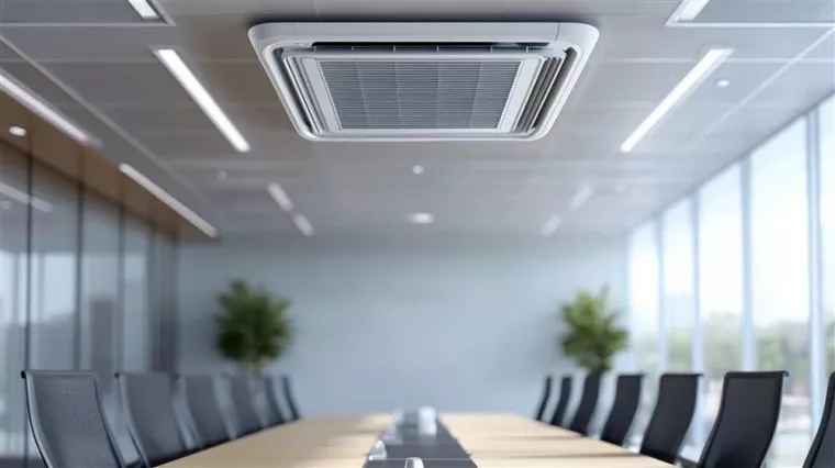 Poser une climatisation gainable dans une salle de réunion, Pantin, NESAYEM BTP